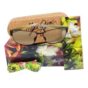 Maui Jim Coral Men/Unisex Bronze Sunglasses